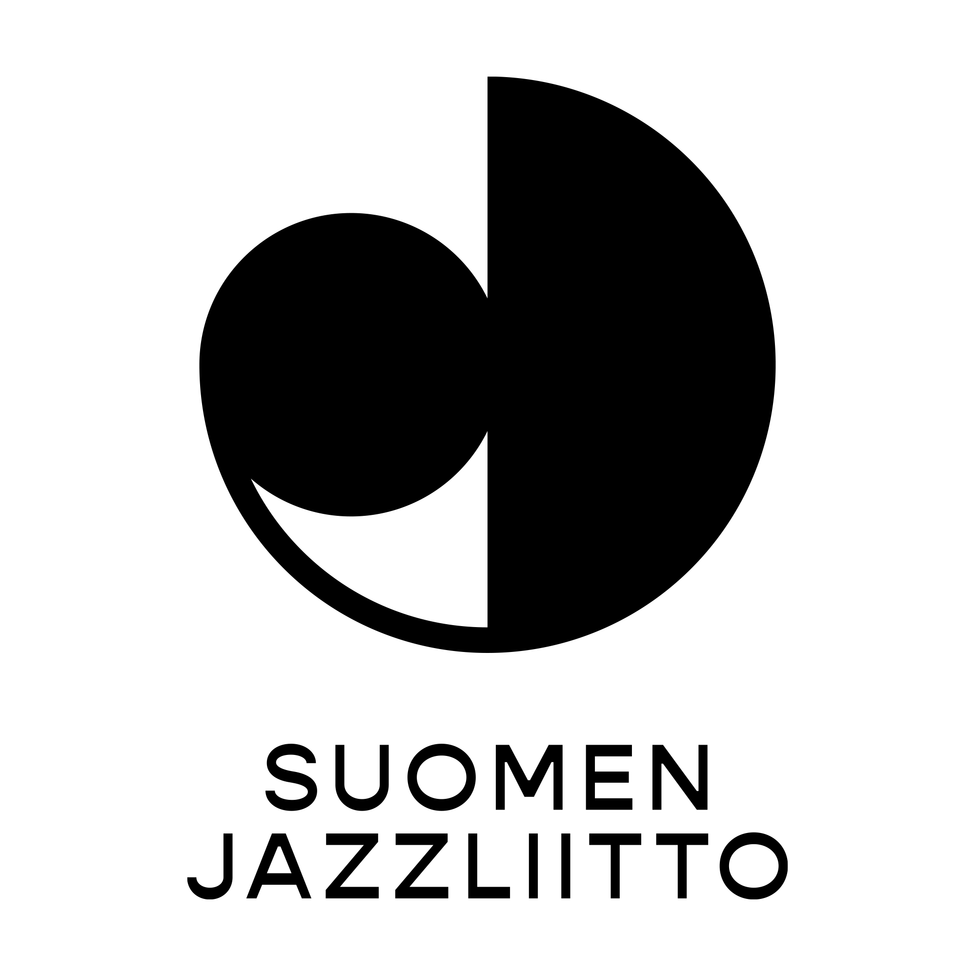 Suomen Jazzliitto - Logo design by Tero Ahonen, Helsinki