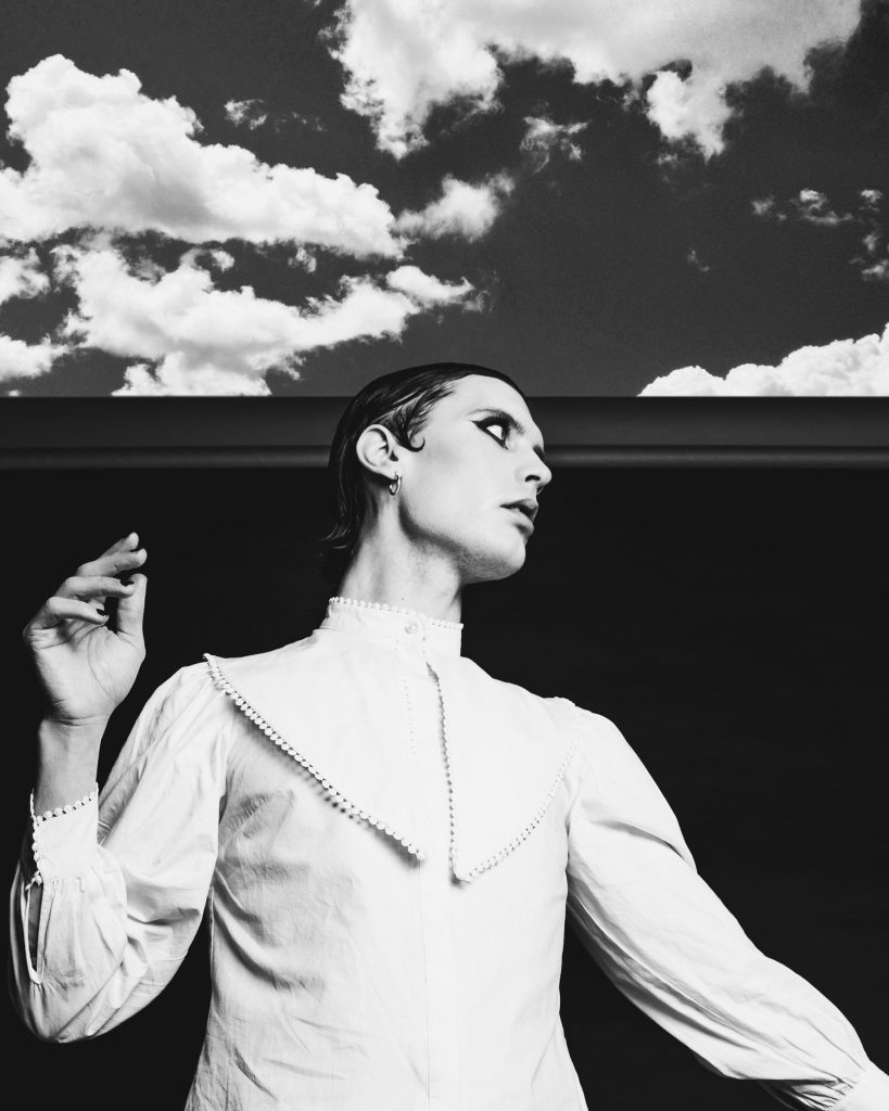 Author Miki Liukkonen photographed in 2021. Photographer Tero Ahonen, Helsinki, Finland