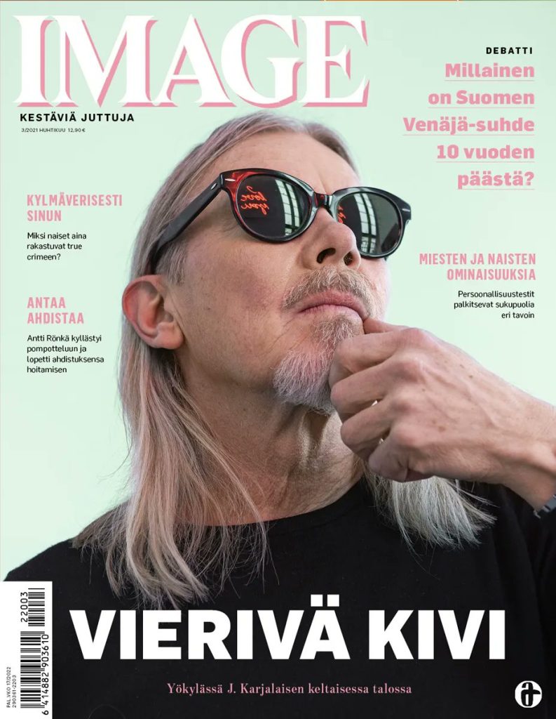 J. Karjalainen Image-lehden kannessa