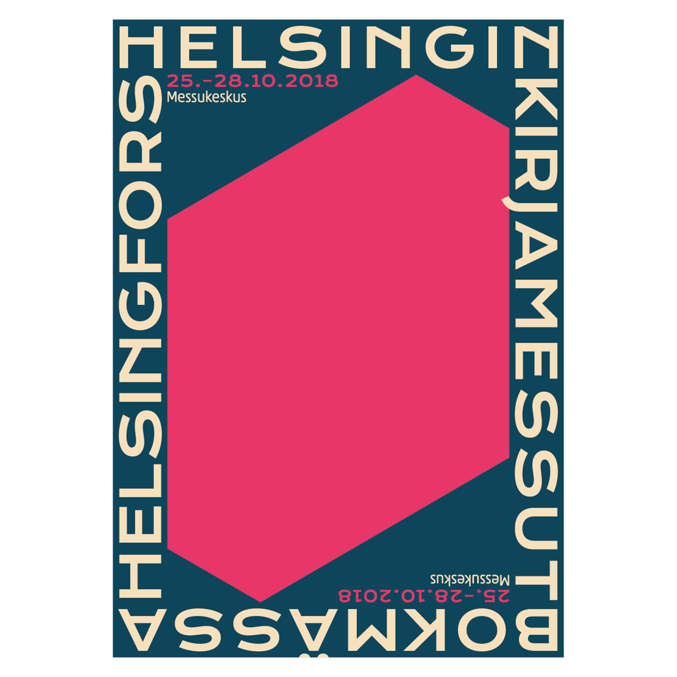 Helsingin Kirjamessut 2018 juliste