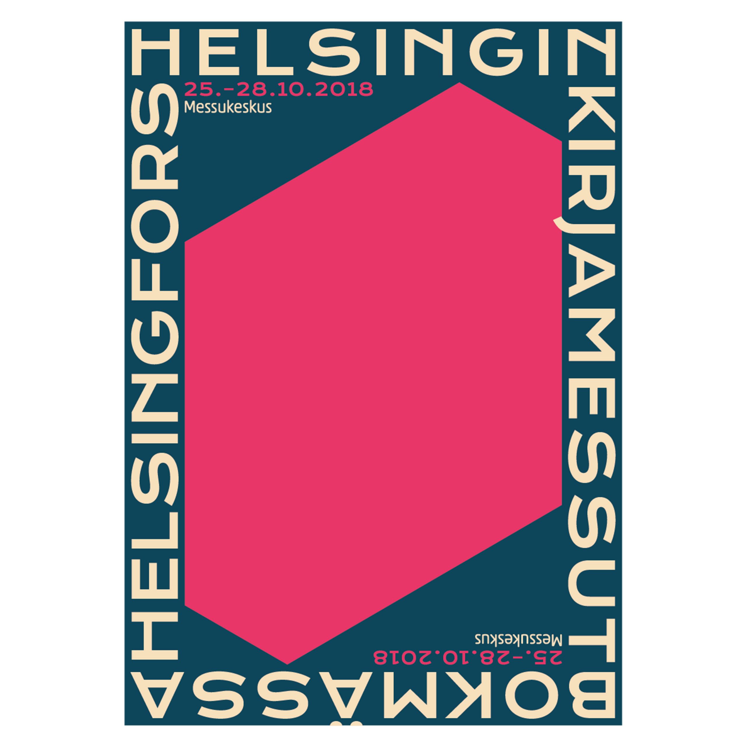 Helsingin Kirjamessut 2018 poster